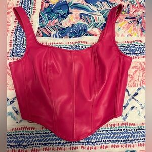 Pink Corset Top